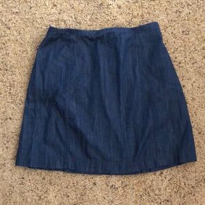 HOLLISTER JEAN SKIRT